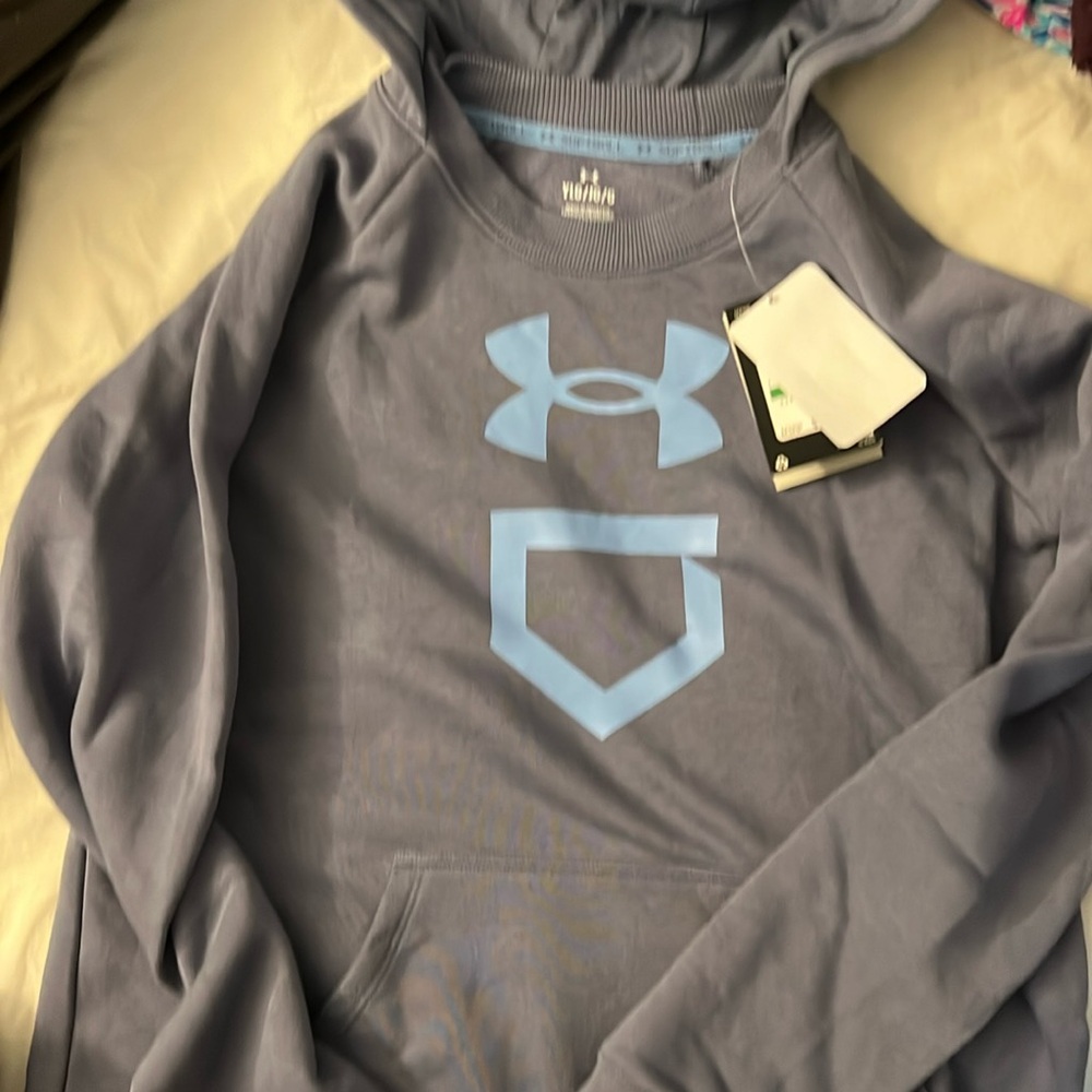 Girls Under Amoir softball hoodie
